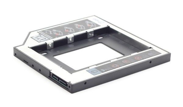 Mobile Rack Gembird  MF-95-02 адаптер HDD 2.5 "для ноутбука в відсік CD-ROM 12,5mm