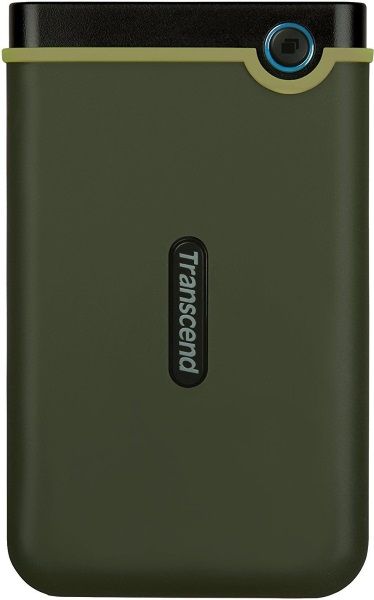 Зовнішній жорсткий диск USB 3.0   1TB 2.5"  Transcend StoreJet 25M3 Military Green  (Micro-B)