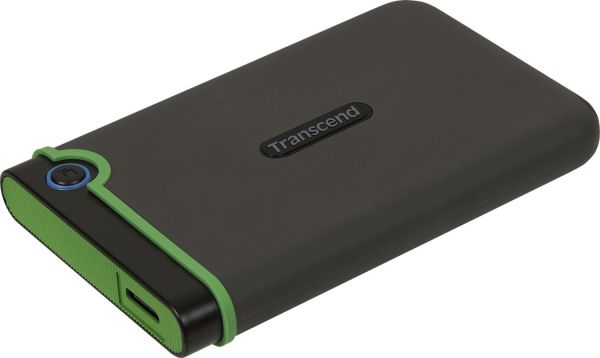 Зовнішній жорсткий диск USB 3.0   1TB 2.5" Transcend StoreJet 25M3 Iron Gray  (Micro-B)