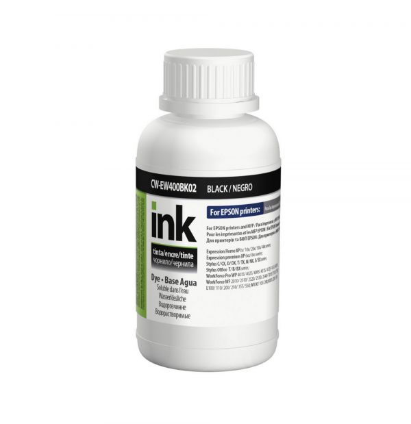 Чорнило Epson T26/C91/SX130/SX125/S22 200мл  Black  (CW-EW400BK02)  *ColorWay