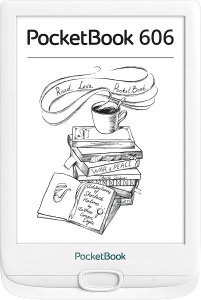 Електронна книга PocketBook 606 White  (PB606-D-CIS)