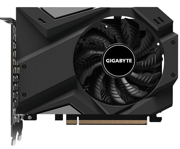 Відеокарта GeForce GTX 1650  4GB GDDR6   GigaByte D6 OC 4G (128 bit, PCI-E 3.0 x 16, L=172 W=122 H=40 mm)
