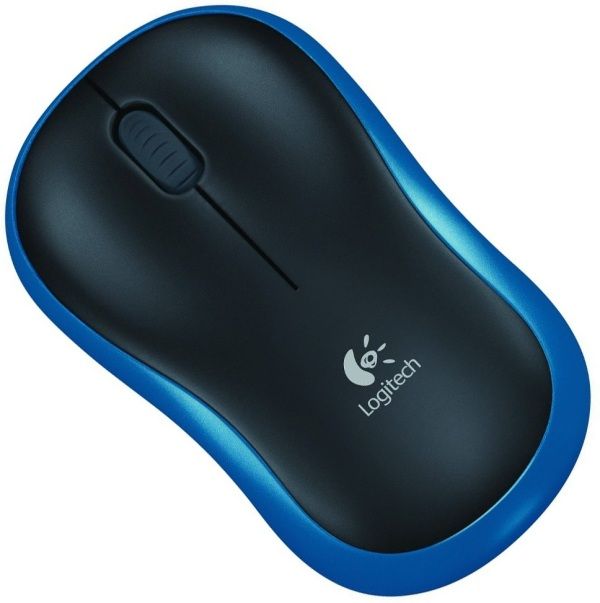 Миша бездротова Logitech M185 Blue Wireless (910-002239)