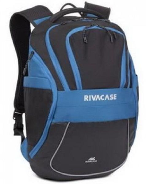 Рюкзак 15.6"RivaCase 5225 (Black/blue)