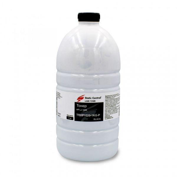 Тонер HP LJ 1020  1кг  (фасований)  *Static Control (TRHP1020-1KG-P)