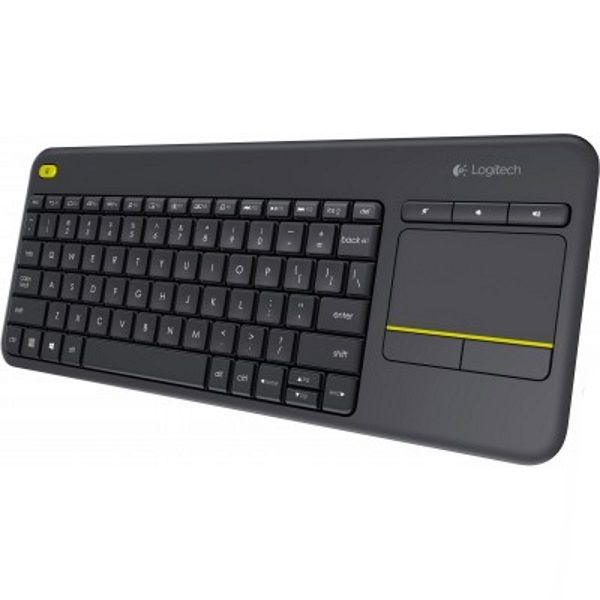 Клавіатура бездротова Logitech K400 Plus Touch Dark (920-007147)