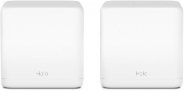 Система Mesh MERCUSYS HALO H30G (к-т: 2шт.) (AC1300, 2xGE LAN/WAN MESH)