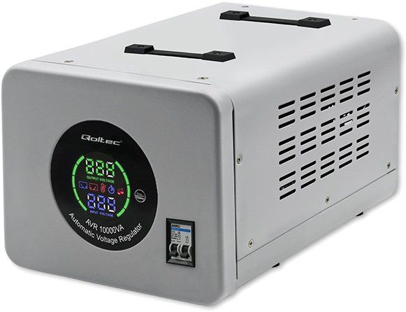 Стабілізатор напруги Qoltec AVR-10000VA (5901878507279)