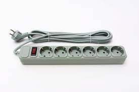 Мережевий фільтр 3.0м ProLogix PRS-075P6-30G (0.75) 6 розеток, сірий