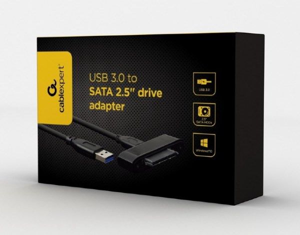 Перехідник Cablexpert AUS3-02 з USB 3.0 на SATA