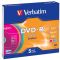 Диск DVD-R 4,7GB Verbatim 16x AZO Colour Slim 5pcs (43557)