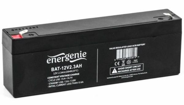 Акумуляторна батарея EnerGenie 12В  2.3Aг (BAT-12V2.3AH )