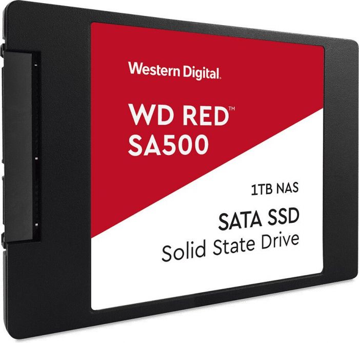 Твердотільний диск 2.5" 1TB Western Digital Red SA500 NAS   SATA 3  (WDS100T1R0A)