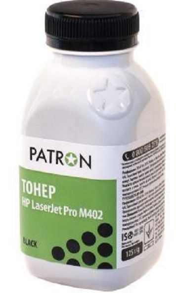 Тонер HP LJ Pro M402  125г, флакон  (PN-HLJPM402-125)  *Patron