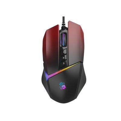 Миша  A4 Tech W60 Max Bloody (Gradient Red), колір чорний+червоний, активоване ПЗ Bloody (4711421955201)