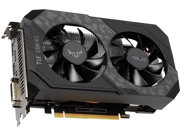 Відеокарта GeForce GTX 1650  4GB GDDR6   Asus TUF Gaming (128bit) (1410/12000) (DVI-D, HDMI, DisplayPort) (TUF-GTX1650-4GD6-GAMING)