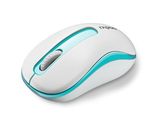 Миша Rapoo M10 wireless, голубая