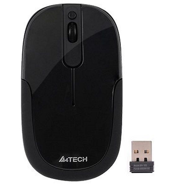 Миша  A4Tech G9-110F безпровідна USB, 1000dpi, Slim Styling