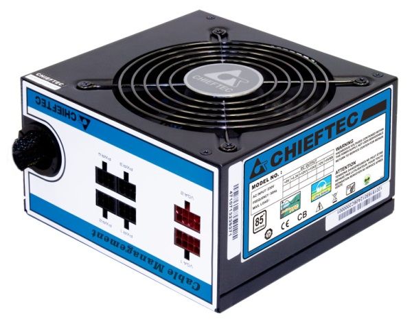 Блок живлення 650W Chieftec CTG-650C APFC 12cm RTL ( ATX 2.3+EPS12V APFC 24+4+8+2*6/8pcie 1*12см КПД>85% TUV/CE с
