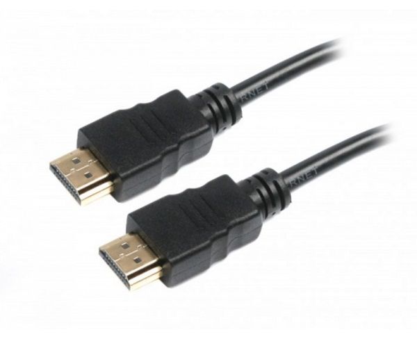 Кабель HDMI-HDMI Maxxter V-HDMI4-6, V.1.4,з позолоченими конекторами 1.8м