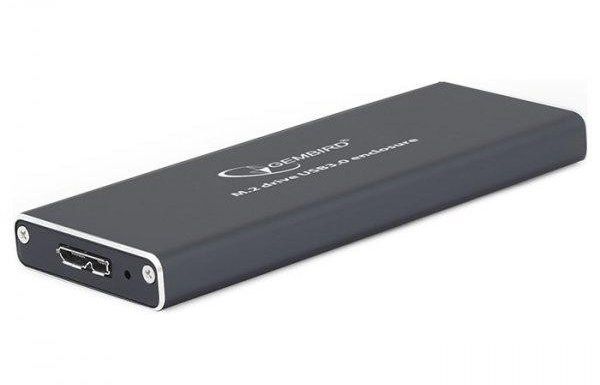 Mobile Rack Gembird для HDD/SSD (EE2280-U3C-01) M.2 (SATA), USB3.0 чорний