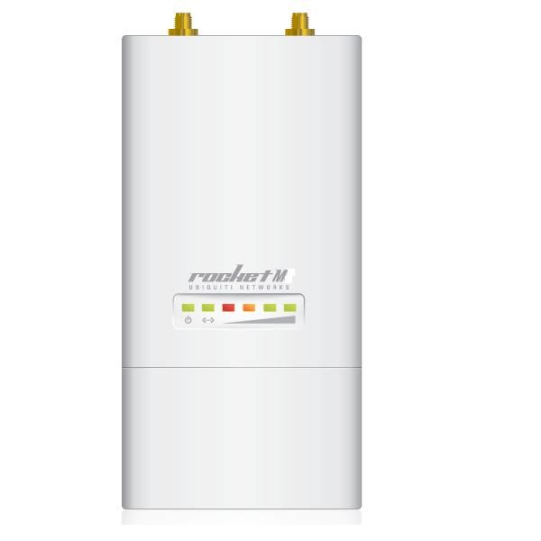 Точка доступа (зовн.) Ubiquiti Rocket M5 (RocketM5), 1xLAN, PoE in, 5 GHz, 802.11a/n, AirMax, 27dBm, 2*2 MIMO, 150 Mbs, range 50+ km