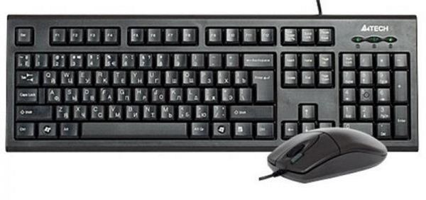Клавіатура+миша ігрові A4Tech KR-8520D Black (4711421802536)