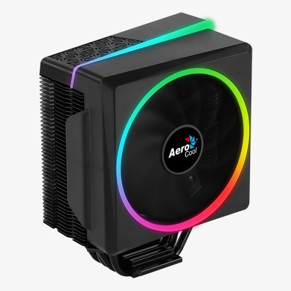 Кулер процесорний AeroCool Cylon 4 6mm x 4 120mm 800-1800rpm ARGB TDP 145W for ALL Socket