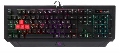 Клавіатура A4Tech B120N Bloody (Black) ігрова, неонова підсвітка