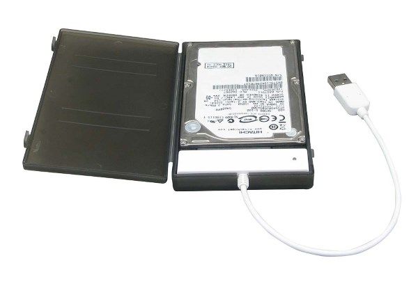 Mobile Rack Agestar SUBCP1 (black) зовнішня захистна кишеня 2.5" SATA HDD, USB2.0, чорний