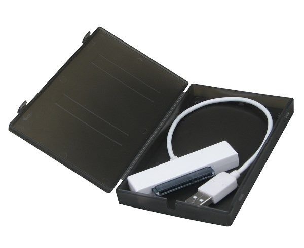 Mobile Rack Agestar SUBCP1 (black) зовнішня захистна кишеня 2.5" SATA HDD, USB2.0, чорний