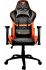 Крісло геймерське Cougar Armor One  дихаюча екошкіра, сталевий каркас, чорний + помаранчевий