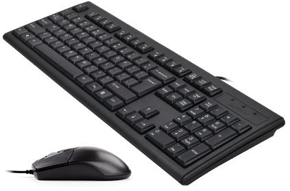 Клавіатура+миша A4Tech KR-8372S (Black)