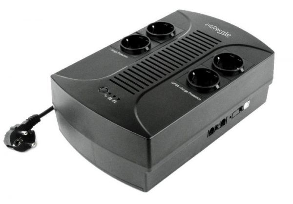 Блок безперебійного живлення EnerGenie EG-UPS-002 (із стабілізатором змінної напруги, 850VA)