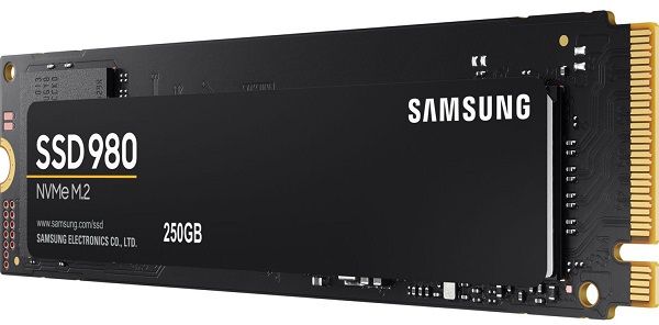 Твердотільний диск M.2  250GB Samsung 980  NVMe V-NAND 3bit MLC (MZ-V8V250BW)