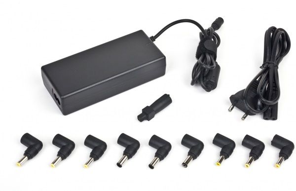 Зарядний пристрій AC Mobile 220 Universal Gembird NPA-AC1D 90W