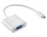 Адаптер Cablexpert AB-mDPM-VGAF-02-W перетворювач Mini DisplayPort на VGA