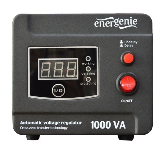 Стабілізатор напруги EnerGenie EG-AVR-D1000-01 1000ВА