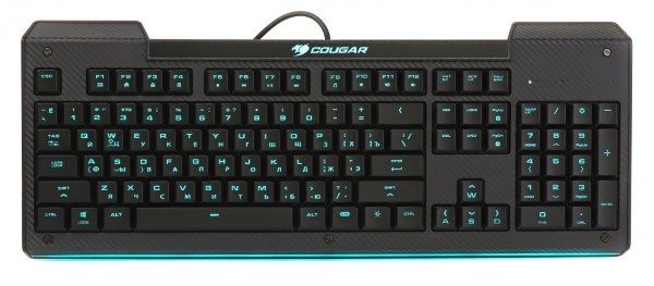 Клавіатура  Cougar Aurora ігрова, 8 кольорів підсвітки, USB