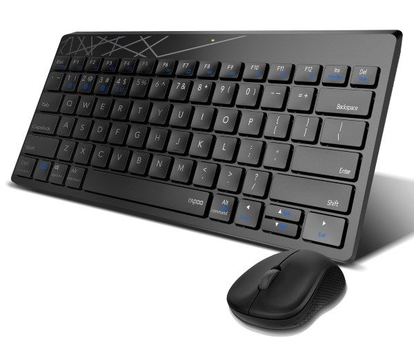 Клавіатура+Миша Rapoo 8000M Wireless Black