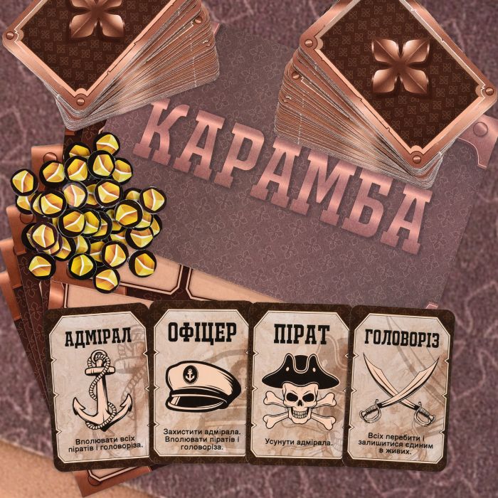 Настільная гра Strateg Карамба українською мовою (30336)