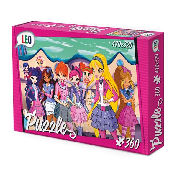 Пазли Strateg LEO LUX Агенство моделей 360 елементів (207-4)