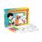 Пазл-розмальовка Strateg 9 елементів MAXI Мультфільми українською мовою (40)