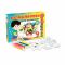 Пазл-розмальовка Strateg 9 елементів MAXI Мультфільми українською мовою (40)