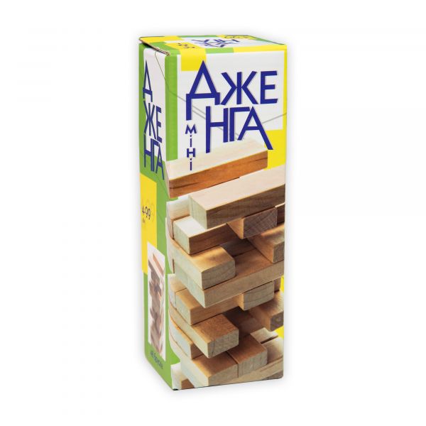 Настільна гра Strateg Дженга &quot;Міні&quot; 48 брусків (30968)