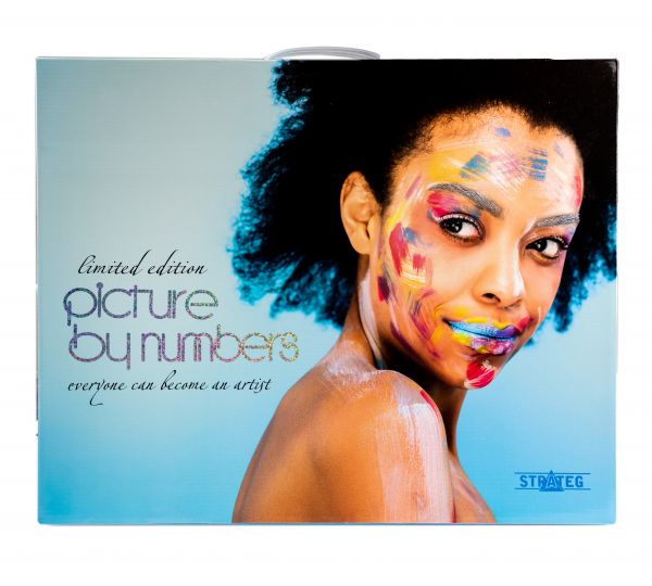 Подарункова коробка для картини 40х50 Кожний може стати художником VA-10005