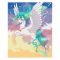 Картина за номерами Strateg ПРЕМІУМ Мрійливий пегас з лаком розміром 30х40 см SV-0027