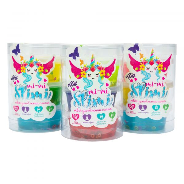 Слайм Strateg Mi-Mi Slimi mix в асортименті в блістері (71839-1)