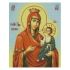 Алмазна мозаїка Strateg ПРЕМІУМ Іверська ікона 40х50 см FA40819