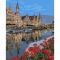 Картина за номерами Strateg ПРЕМІУМ Прага восени з лаком розміром 40х50 см SY6250